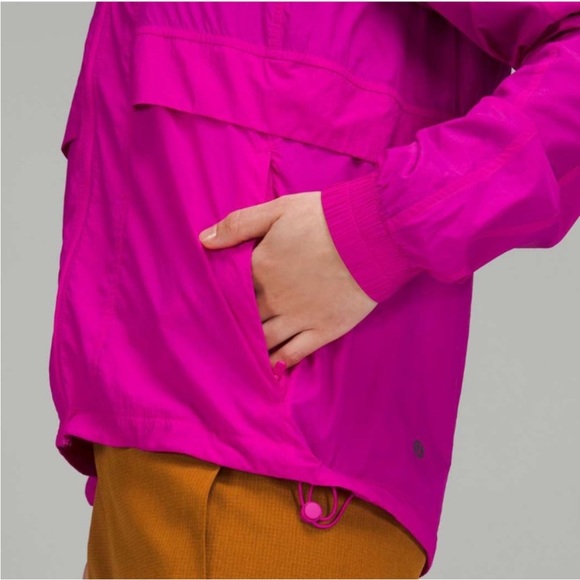 Lululemon Hood Lite Packable Jacket Purple Highlight - Picture 5 of 11